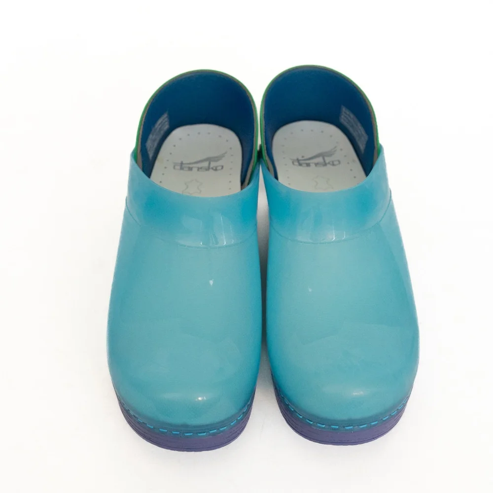 Dansko Professional - Translucent Blue Clogs Size 38 EU - Picture 4 of 12
